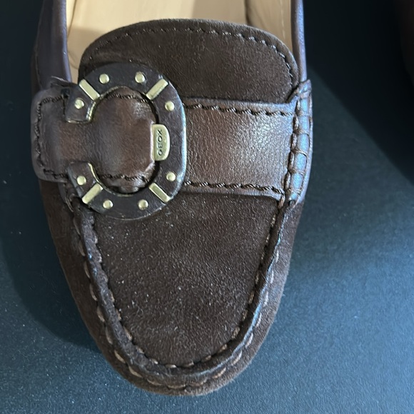 Geox Respira EUC brown suede women's loafer size EU 38 - Picture 5 of 15
